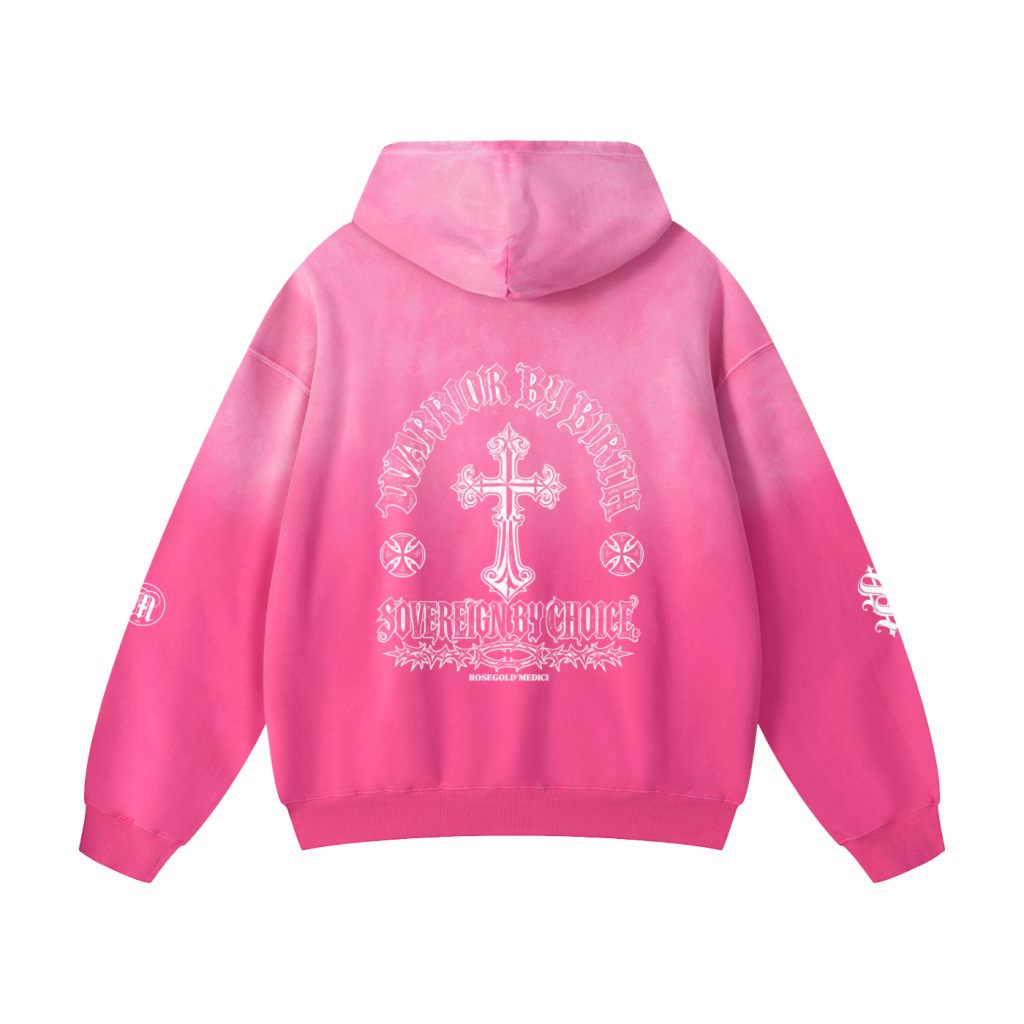 Sacred Sovereignty Sunfade Oversized Hoodie